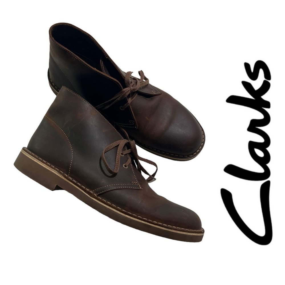 Clarks Brown Chukka Boots